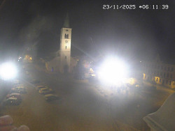 Náměstí, koste sv. Markéty