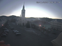 Náměstí, koste sv. Markéty