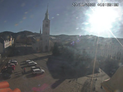 Náměstí, koste sv. Markéty