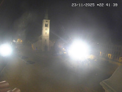 Náměstí, koste sv. Markéty