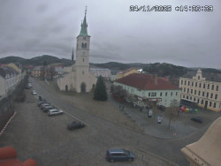 Náměstí, koste sv. Markéty