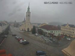 Náměstí, koste sv. Markéty