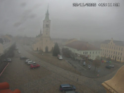 Náměstí, koste sv. Markéty