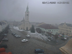 Náměstí, koste sv. Markéty