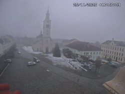 Náměstí, koste sv. Markéty