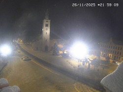 Náměstí, koste sv. Markéty