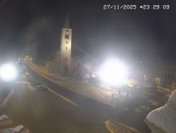 Náměstí, koste sv. Markéty