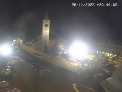 Náměstí, koste sv. Markéty