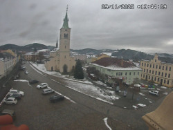 Náměstí, koste sv. Markéty