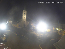 Náměstí, koste sv. Markéty