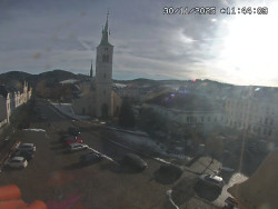 Náměstí, koste sv. Markéty