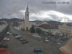 Náměstí, koste sv. Markéty