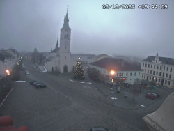 Náměstí, koste sv. Markéty