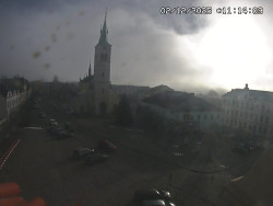 Náměstí, koste sv. Markéty