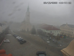 Náměstí, koste sv. Markéty