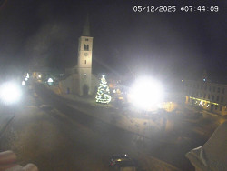 Náměstí, koste sv. Markéty