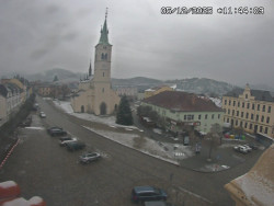 Náměstí, koste sv. Markéty