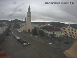 Náměstí, koste sv. Markéty