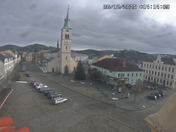 Náměstí, koste sv. Markéty