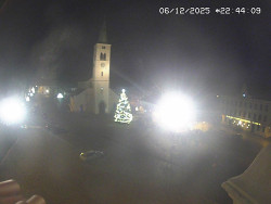 Náměstí, koste sv. Markéty