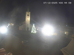 Náměstí, koste sv. Markéty