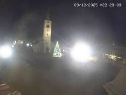 Náměstí, koste sv. Markéty