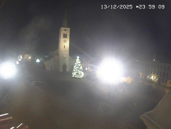 Náměstí, koste sv. Markéty