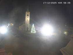 Náměstí, koste sv. Markéty