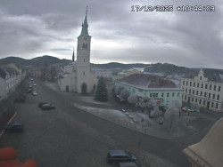 Náměstí, koste sv. Markéty