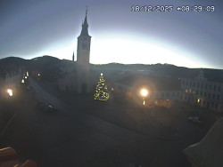 Náměstí, koste sv. Markéty