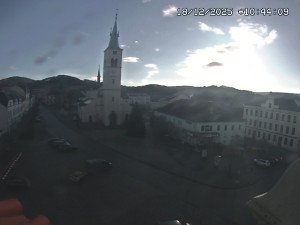 Město Kašperské Hory - Náměstí, koste sv. Markéty - 18.12.2025 v 09:45