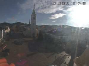 Město Kašperské Hory - Náměstí, koste sv. Markéty - 18.12.2025 v 10:45