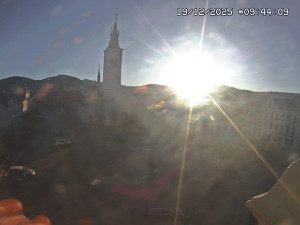 Město Kašperské Hory - Náměstí, koste sv. Markéty - 19.12.2025 v 08:45