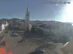 Náměstí, koste sv. Markéty