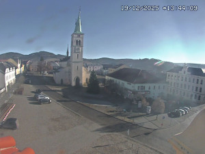 Město Kašperské Hory - Náměstí, koste sv. Markéty - 19.12.2025 v 12:45