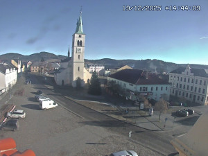 Město Kašperské Hory - Náměstí, koste sv. Markéty - 19.12.2025 v 13:45