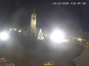 Město Kašperské Hory - Náměstí, koste sv. Markéty - 19.12.2025 v 17:45