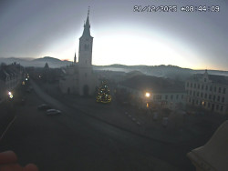 Náměstí, koste sv. Markéty