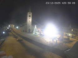 Náměstí, koste sv. Markéty