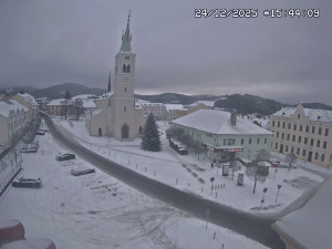 Město Kašperské Hory - Náměstí, koste sv. Markéty - 24.12.2025 v 14:45