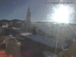 Náměstí, koste sv. Markéty