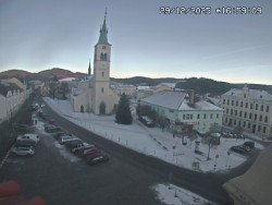 Náměstí, koste sv. Markéty