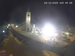 Náměstí, koste sv. Markéty