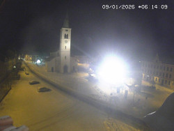 Náměstí, koste sv. Markéty