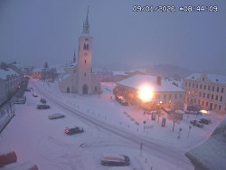 Náměstí, koste sv. Markéty