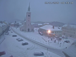 Náměstí, koste sv. Markéty