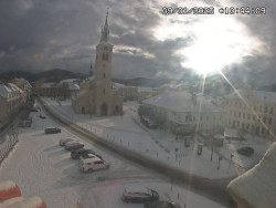 Náměstí, koste sv. Markéty