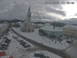 Náměstí, koste sv. Markéty