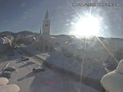 Náměstí, koste sv. Markéty