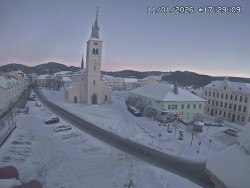 Náměstí, koste sv. Markéty